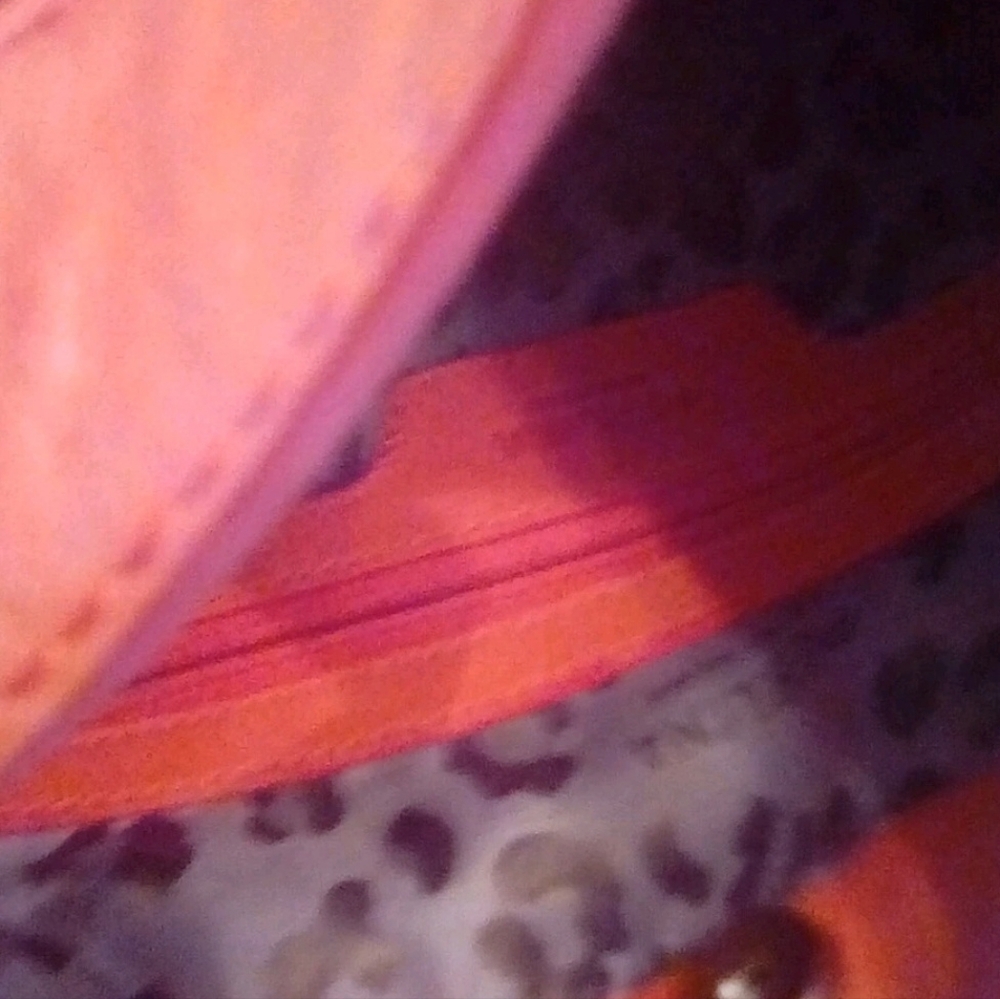 Leather PERLINA Peach Women's Bag - Picture 5 of 7